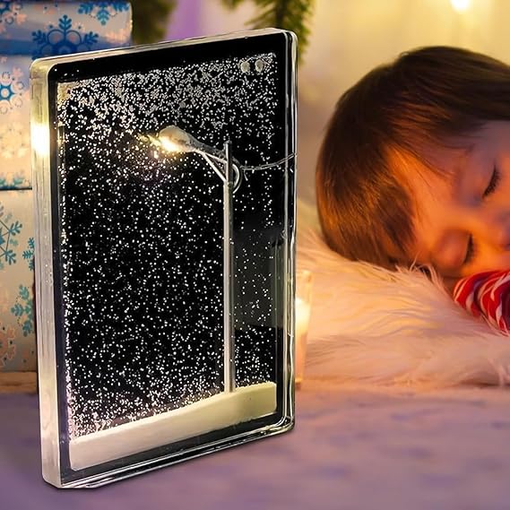 Magical LED Snowfall Street Lamp Night Light