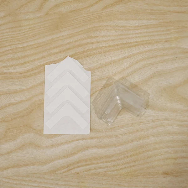 Crystal Clear Safety Silicon Corner Protectors (12 Pack) – Baby Proofing & Furniture Guard