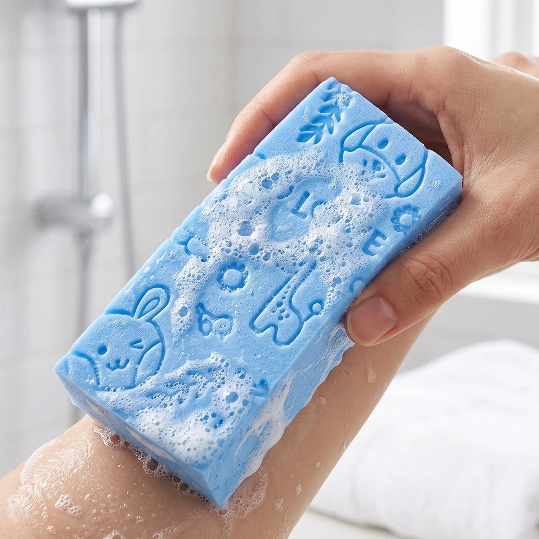Ultra Soft Exfoliating Bath Sponge | Magic Dead Skin Remover